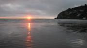 2007-05-14 NZ Sumner, sunrise IMG_7401 Sunrise at Sumner beach
